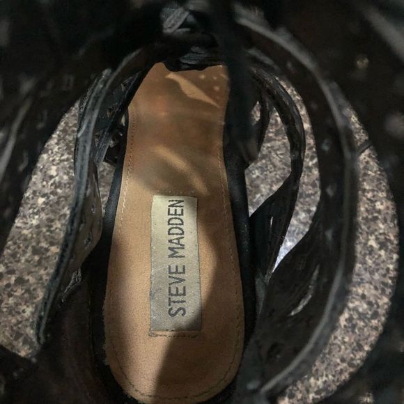 Steve Madden gladiator chunky sandals size 10 - Picture 7 of 9